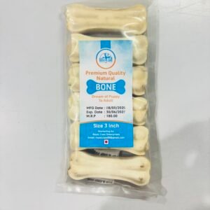 Premium Quality Natural BONE Size - 3 Inch
